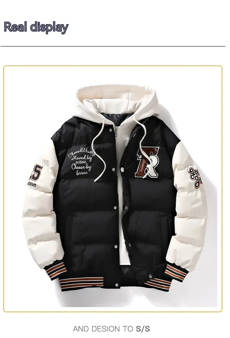 2023 Winter New High Quality Cotton-padded Jacket Men's Women's Large Street Clothing Cotton-padded Jacket Men's Coat Clothing