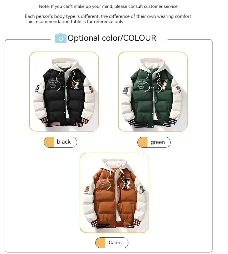 2023 Winter New High Quality Cotton-padded Jacket Men's Women's Large Street Clothing Cotton-padded Jacket Men's Coat Clothing