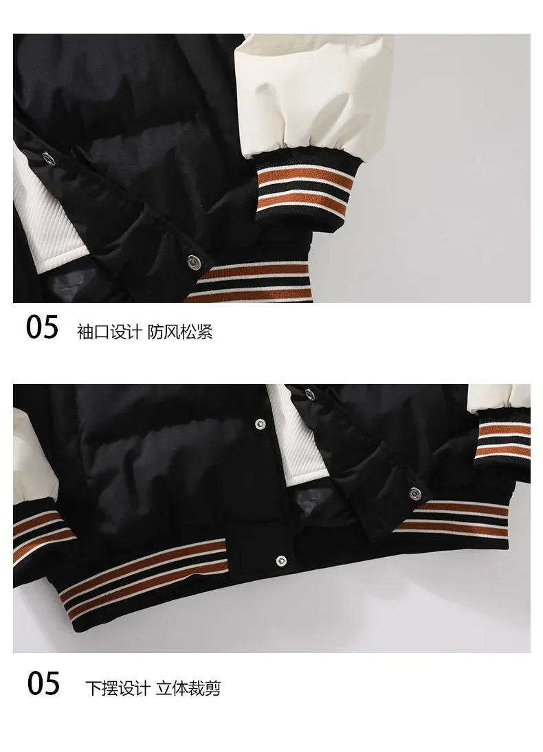 2023 Winter New High Quality Cotton-padded Jacket Men's Women's Large Street Clothing Cotton-padded Jacket Men's Coat Clothing