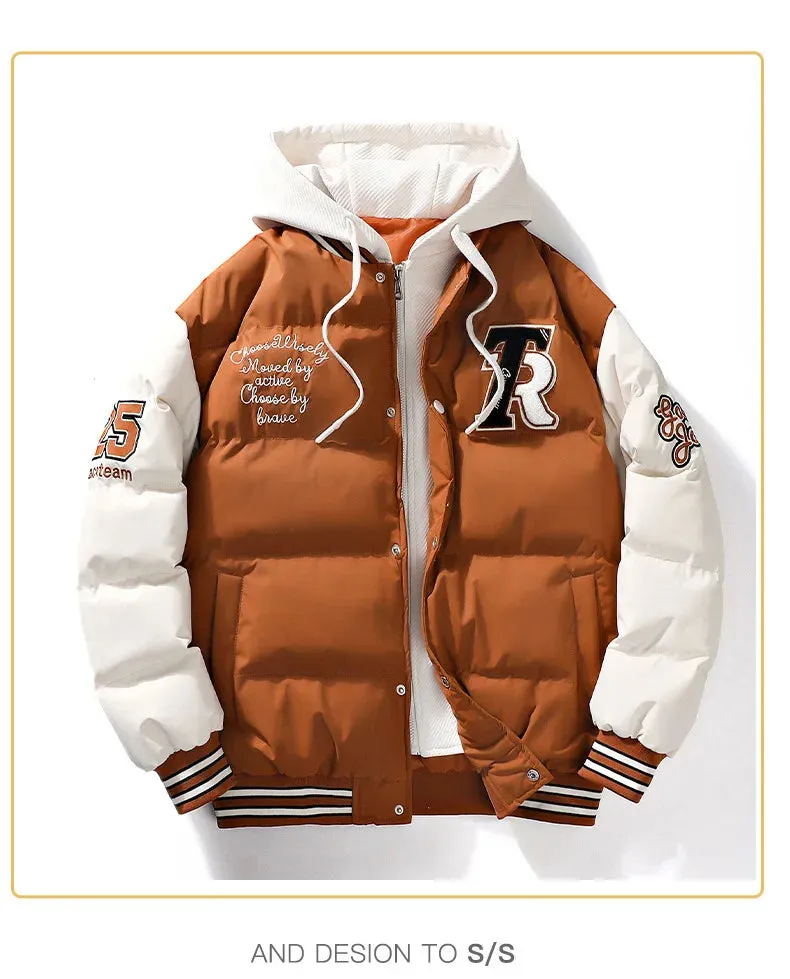 2023 Winter New High Quality Cotton-padded Jacket Men's Women's Large Street Clothing Cotton-padded Jacket Men's Coat Clothing