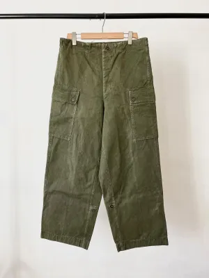 58s Dutch Army cargo pant 34x32