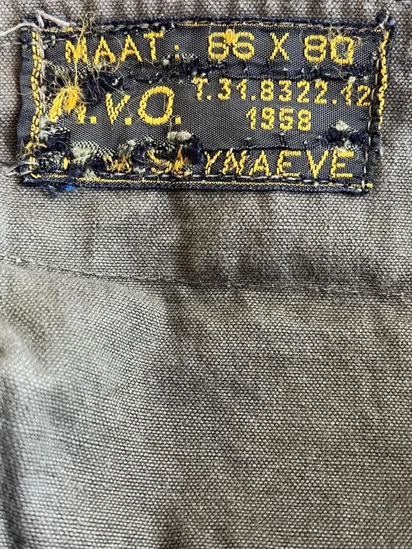 58s Dutch Army cargo pant 34x32