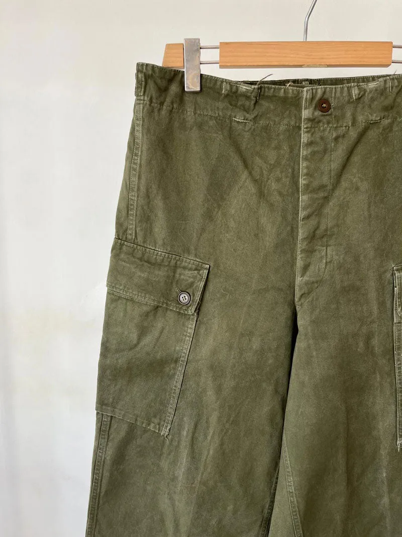 58s Dutch Army cargo pant 34x32