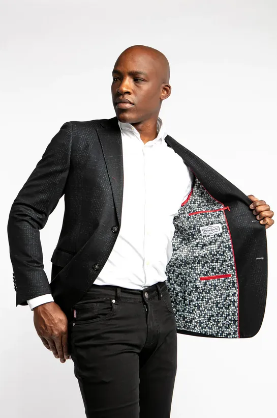 7 Downie Blazer Stockton, Black