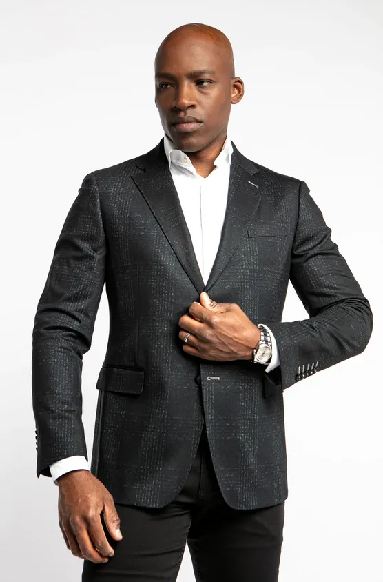 7 Downie Blazer Stockton, Black