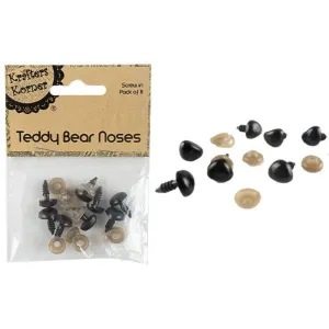 8 Pack Screw In Teddy Noses
