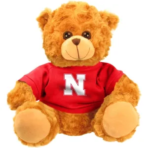 9" Hoodie Bear - Nebraska Huskers