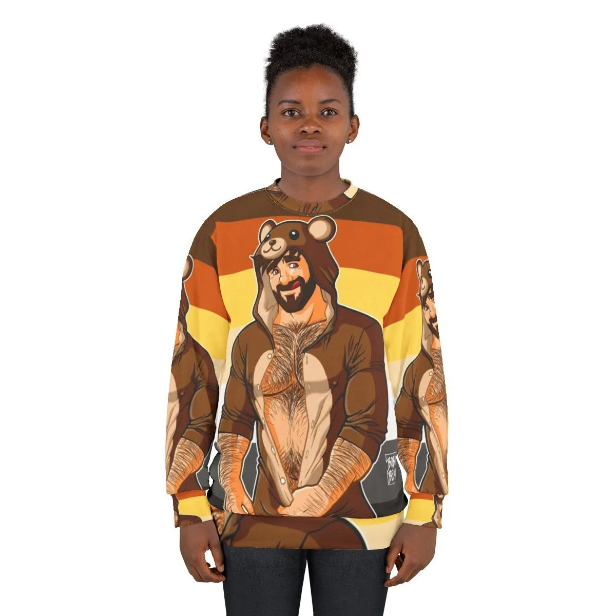 Adam Likes Teddy Bears Bear Pride Sweatshirt | Gay Pride Apparel