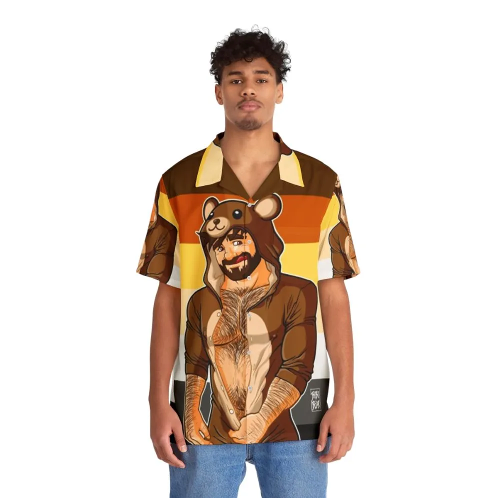 Adam Likes Teddy Bears Pride Hawaiian Shirt