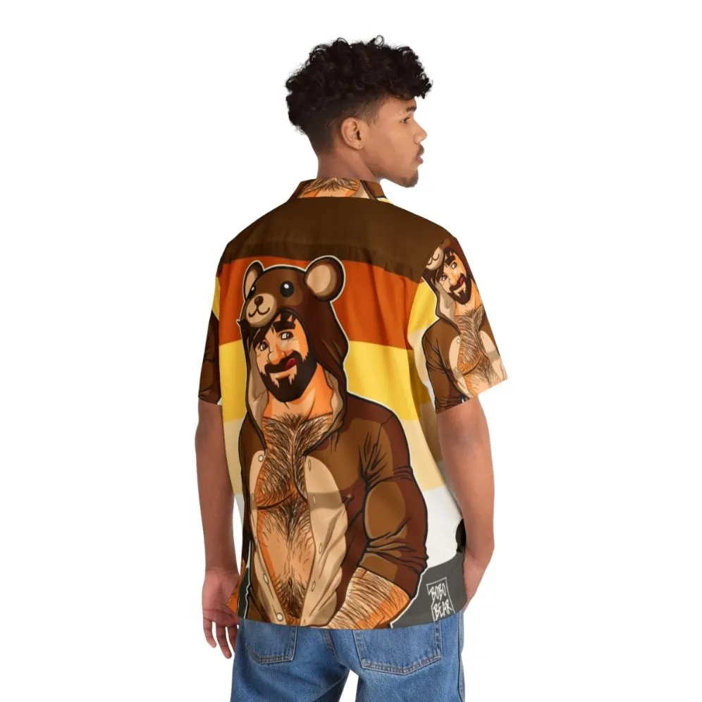 Adam Likes Teddy Bears Pride Hawaiian Shirt