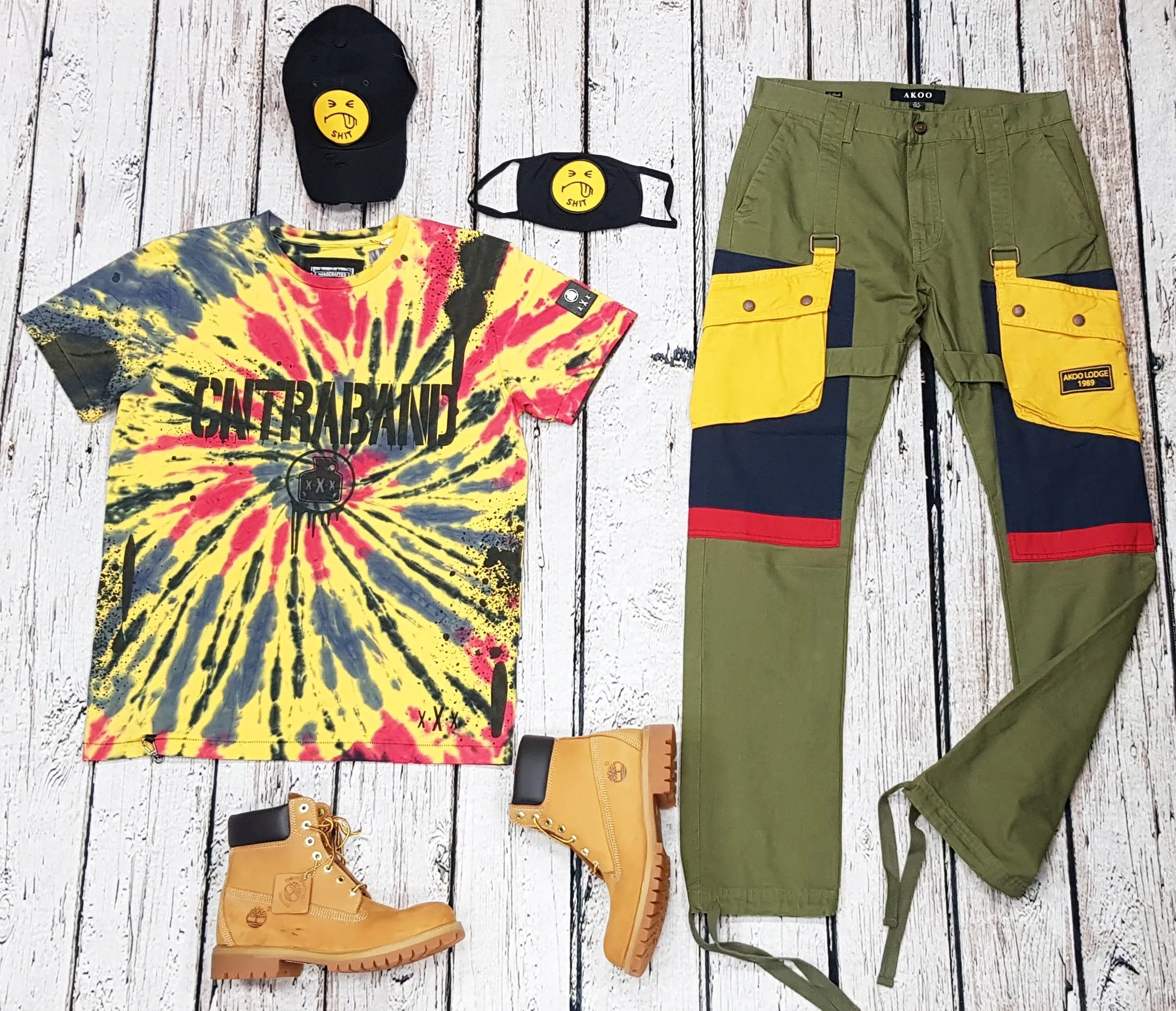 Akoo Driftwood Cargo Pants