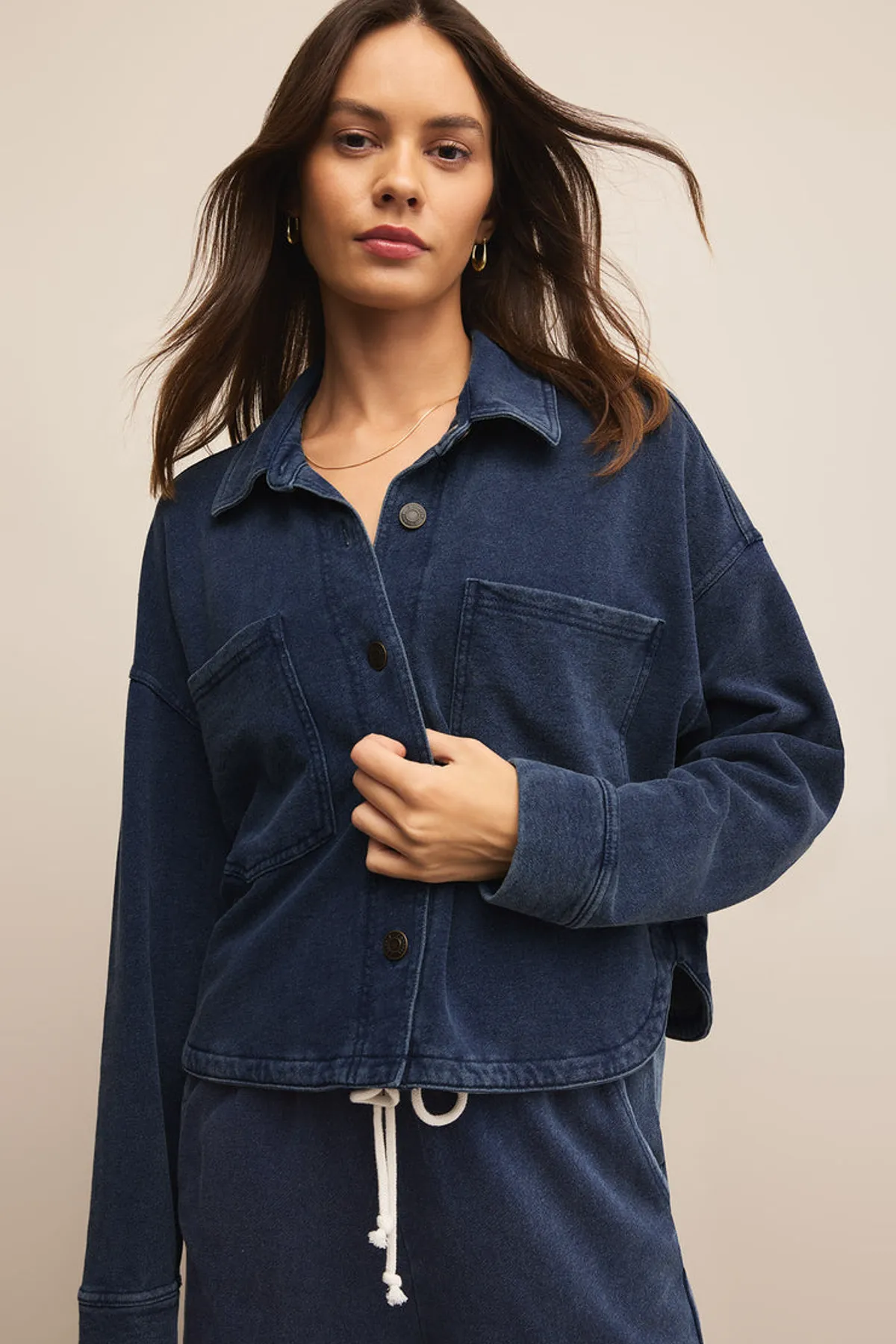All Day Cropped Knit Jacket