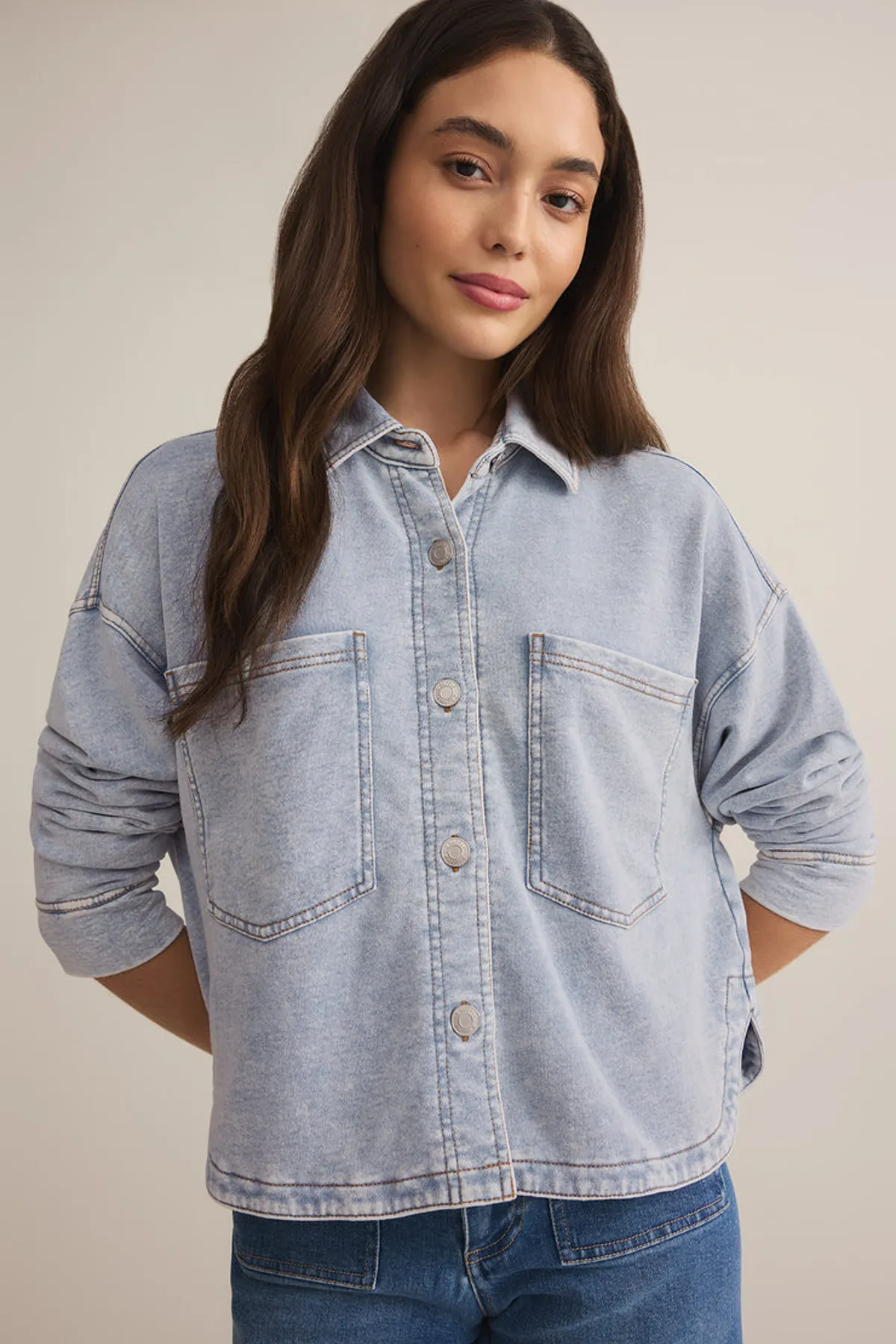 All Day Cropped Knit Jacket