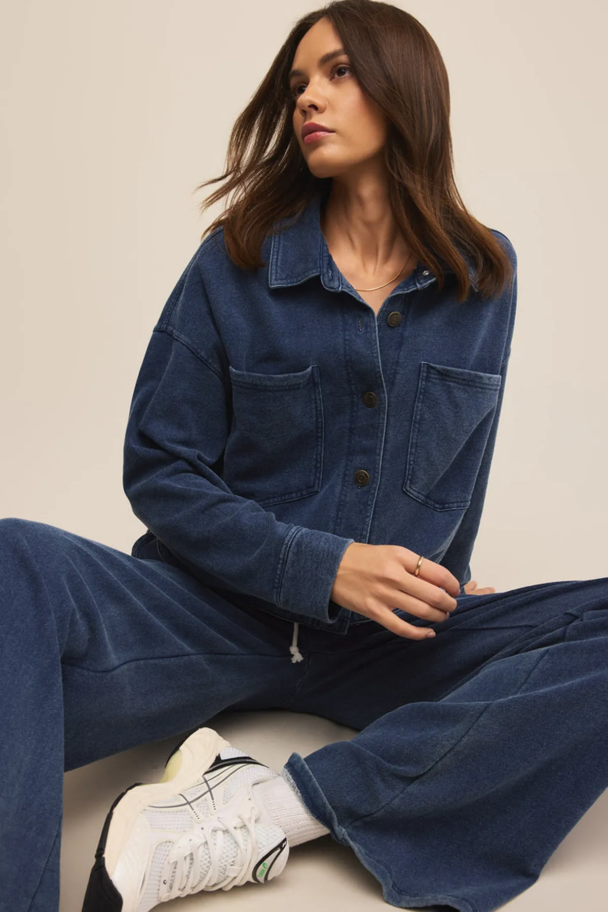 All Day Cropped Knit Jacket