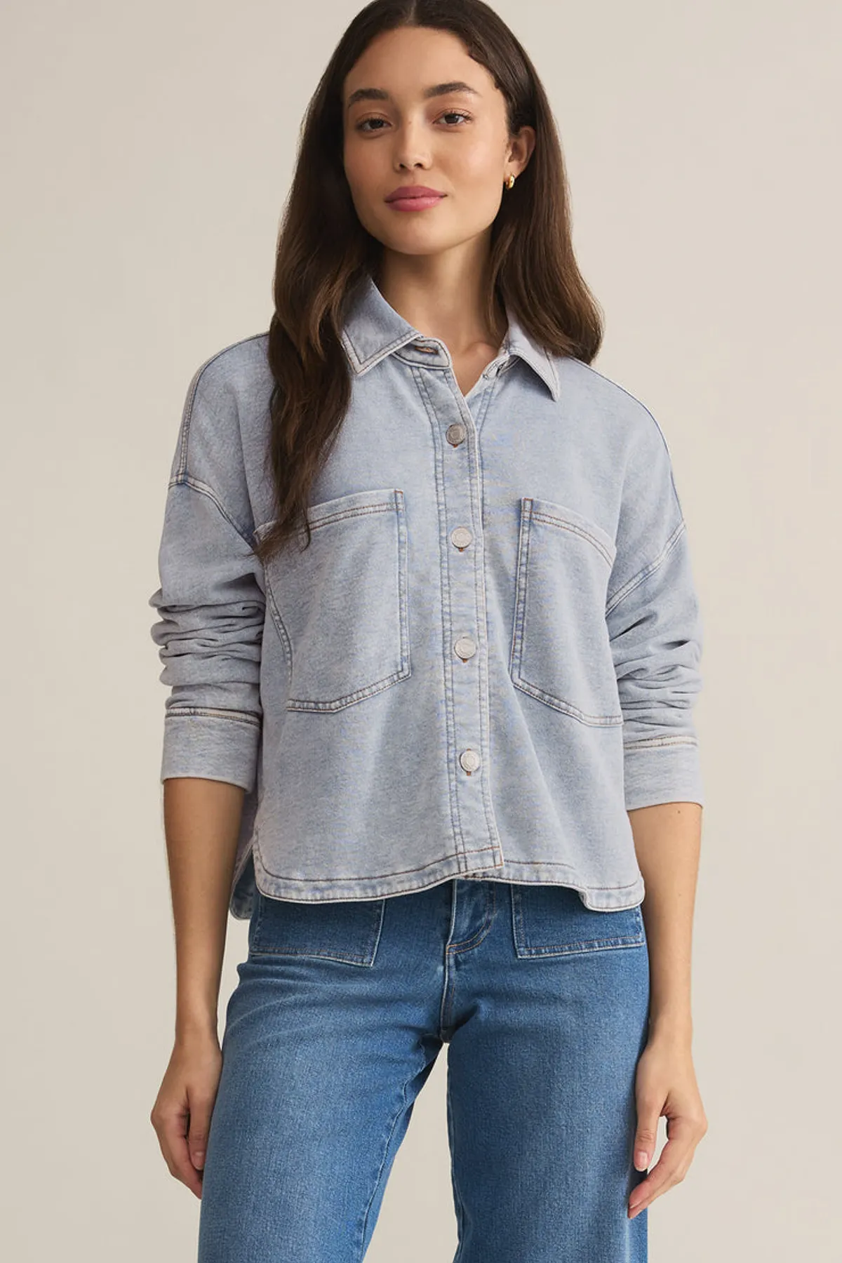 All Day Cropped Knit Jacket