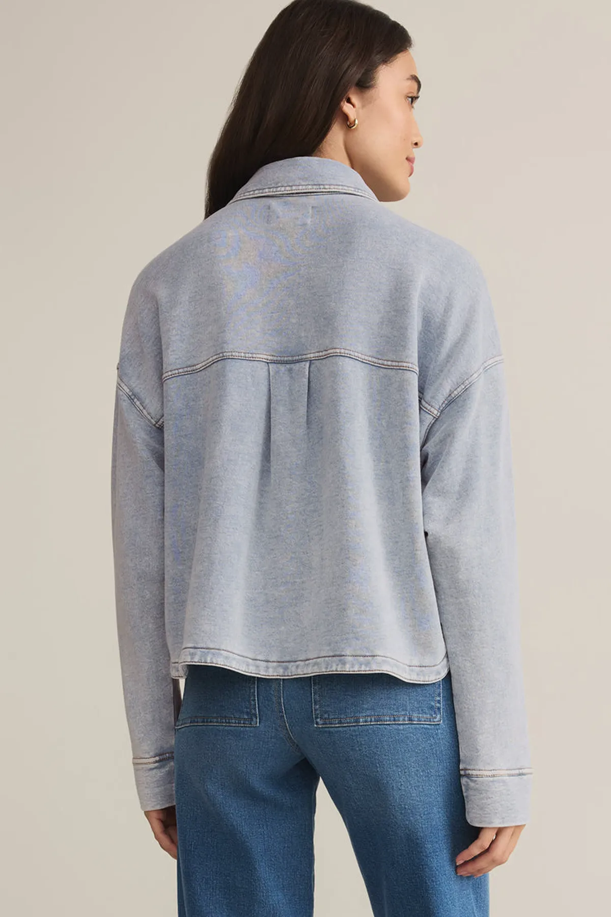 All Day Cropped Knit Jacket
