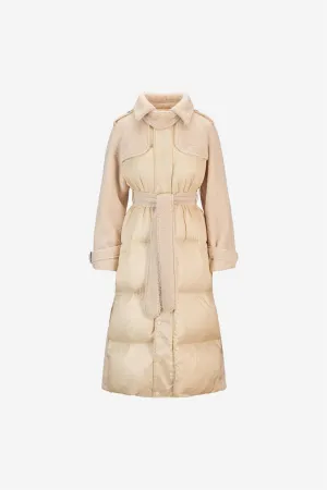 Annie combo jacket Beige