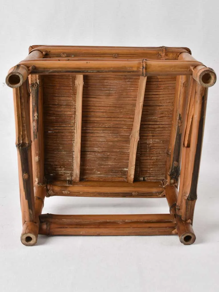Antique French Children's chair - bamboo