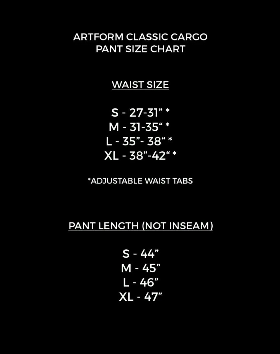 Artform Pro Cargo Pants - Black/Royal