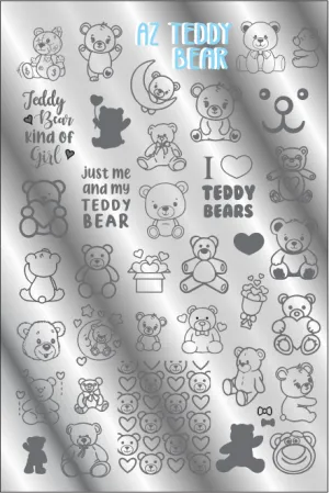 AZ TEDDY BEAR stamping plate