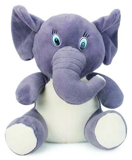 Babique Elephant Sitting Plush Soft Toy Cute Kids Animal Home Decor Boys/Girls