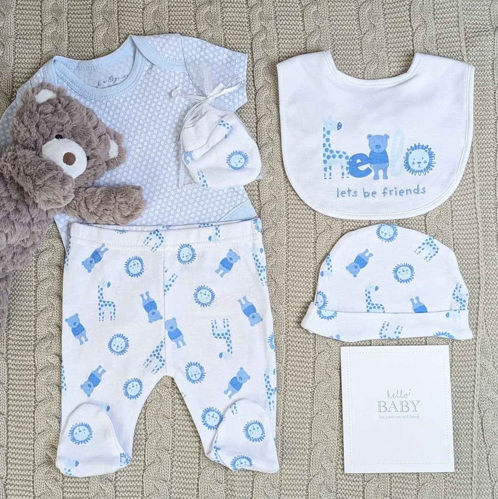 Baby Clothing Gift Set 'Lets Be Friends' x5