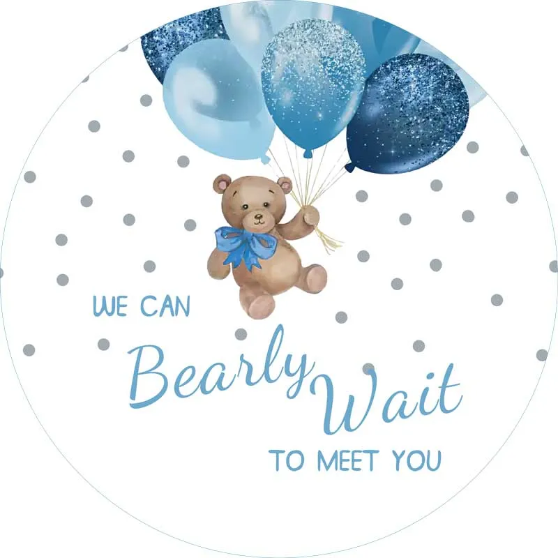 Bear Round Backdrop