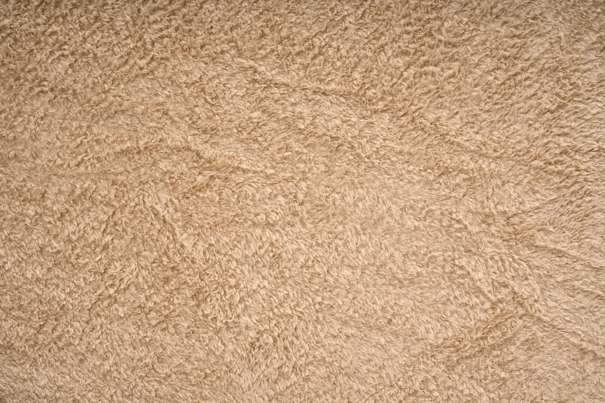 Beige Teddy Fleece Fitted Sheet Super Soft - Hibernate Cosy Collection
