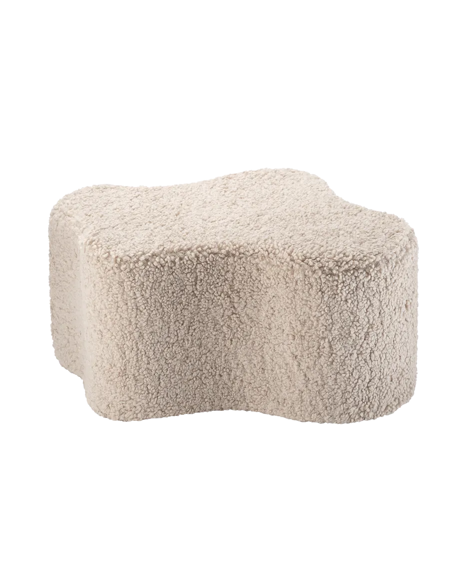 Biscuit Cloud Pouffe