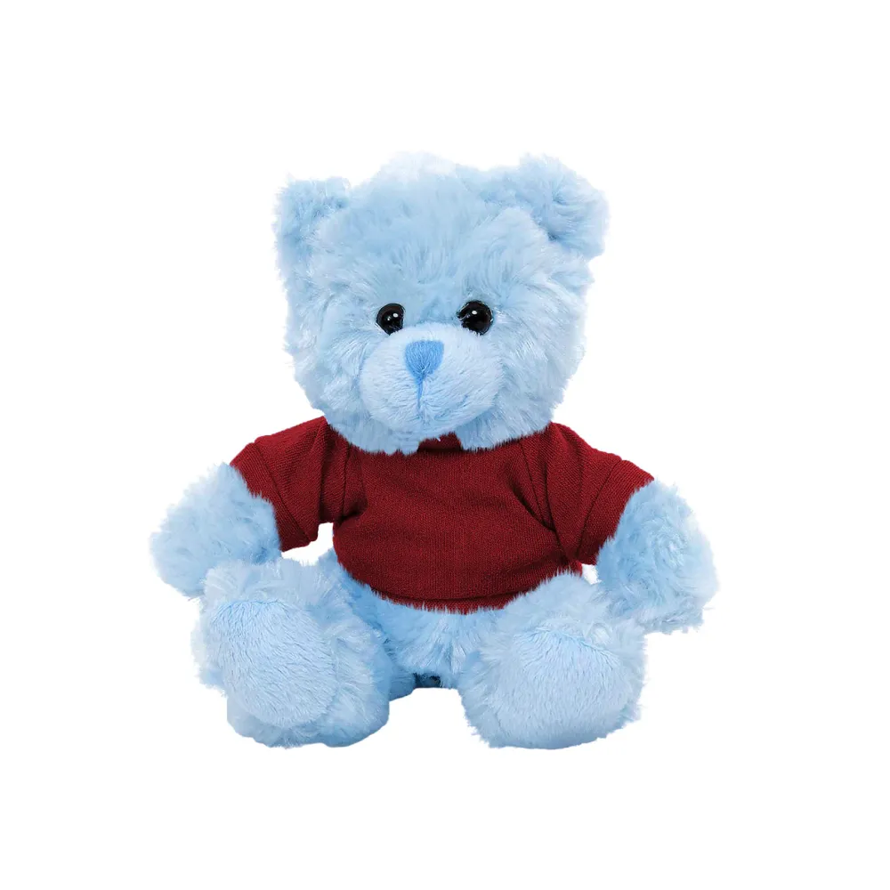 Blue Teddy Bear with Personalized Shirt 11"