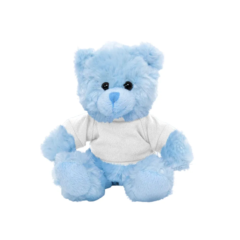 Blue Teddy Bear with Personalized Shirt 11"