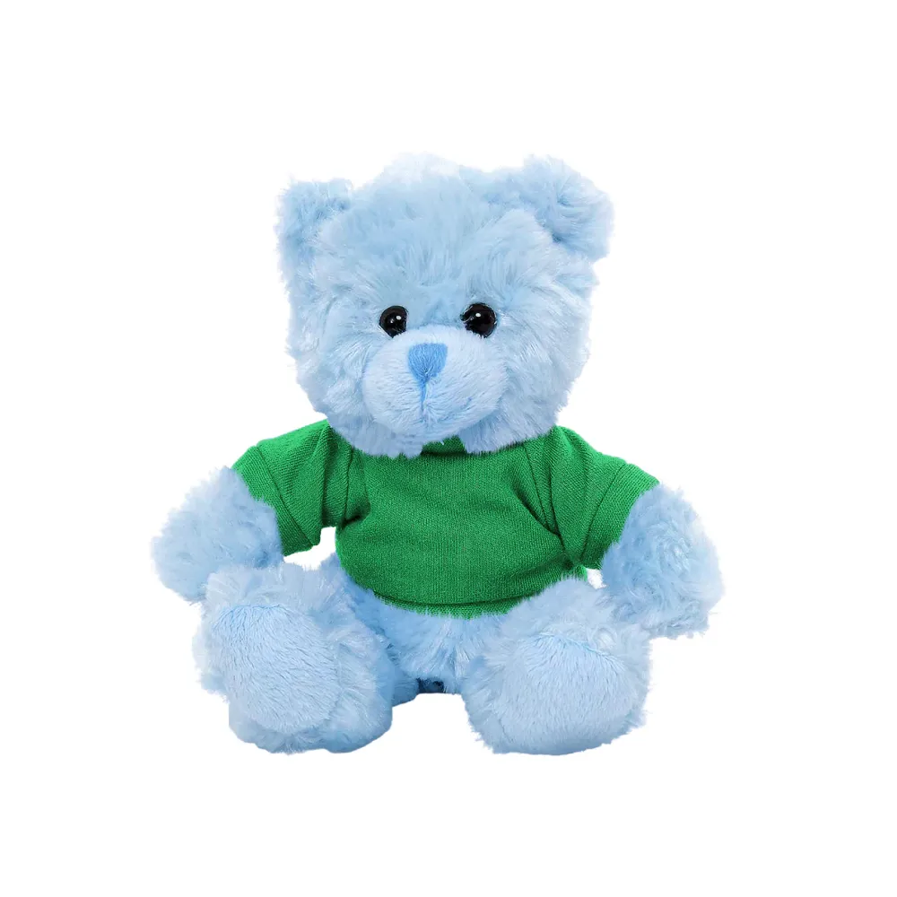 Blue Teddy Bear with Personalized Shirt 11"