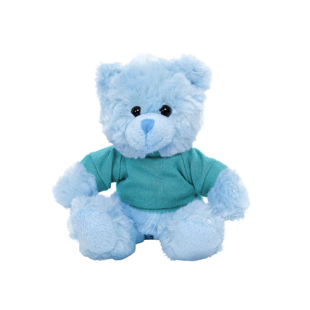 Blue Teddy Bear with Personalized Shirt 11"