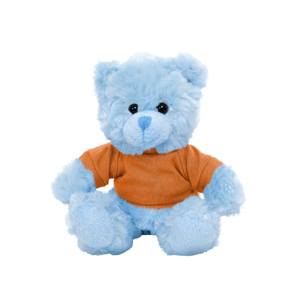 Blue Teddy Bear with Personalized Shirt 11"