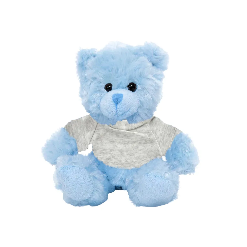 Blue Teddy Bear with Personalized Shirt 11"