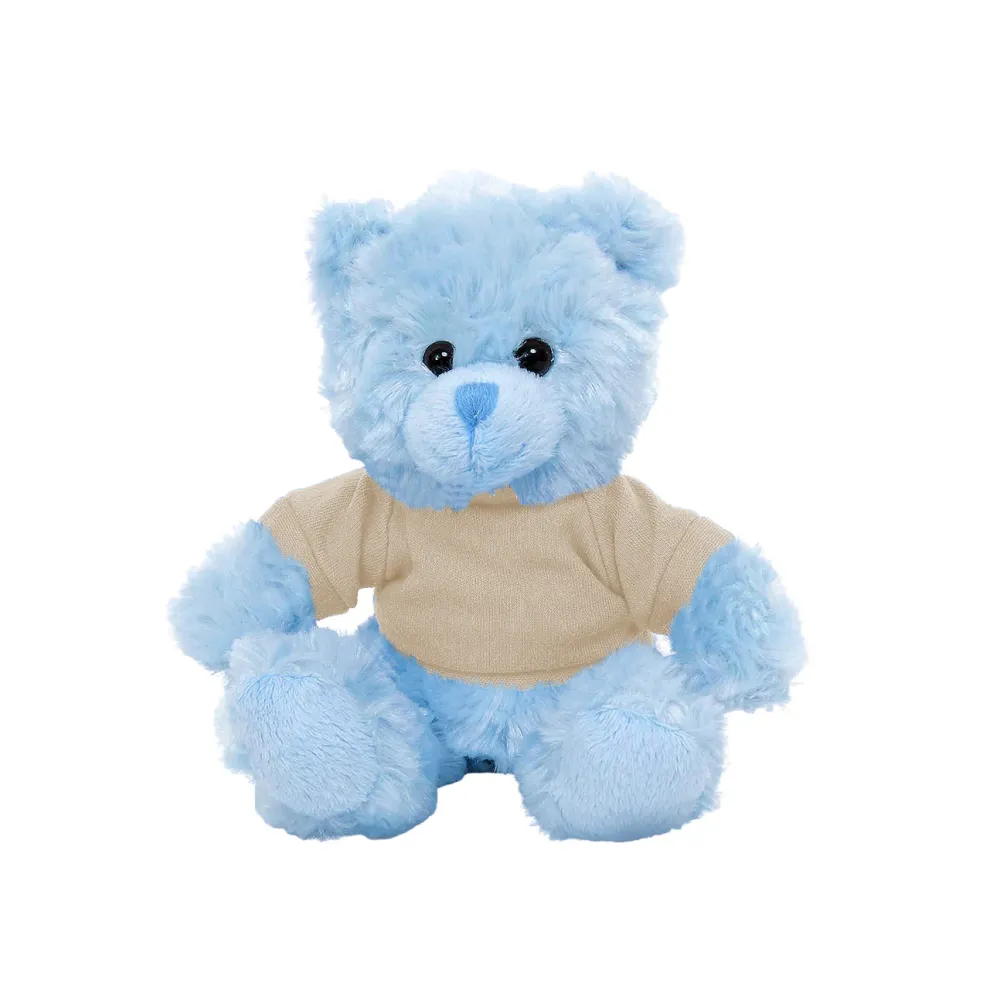 Blue Teddy Bear with Personalized Shirt 11"