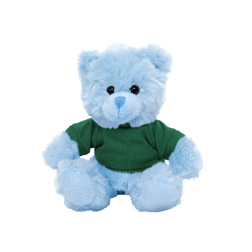 Blue Teddy Bear with Personalized Shirt 11"