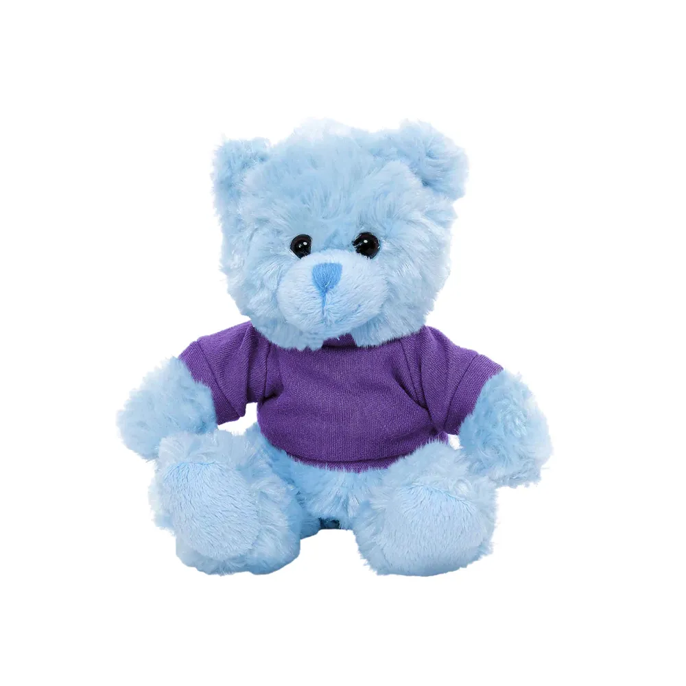 Blue Teddy Bear with Personalized Shirt 11"