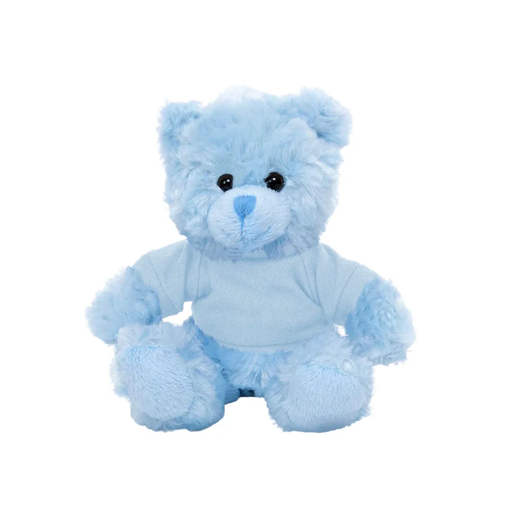 Blue Teddy Bear with Personalized Shirt 11"