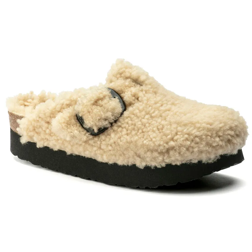 Boston Shearling Teddy Eggshell