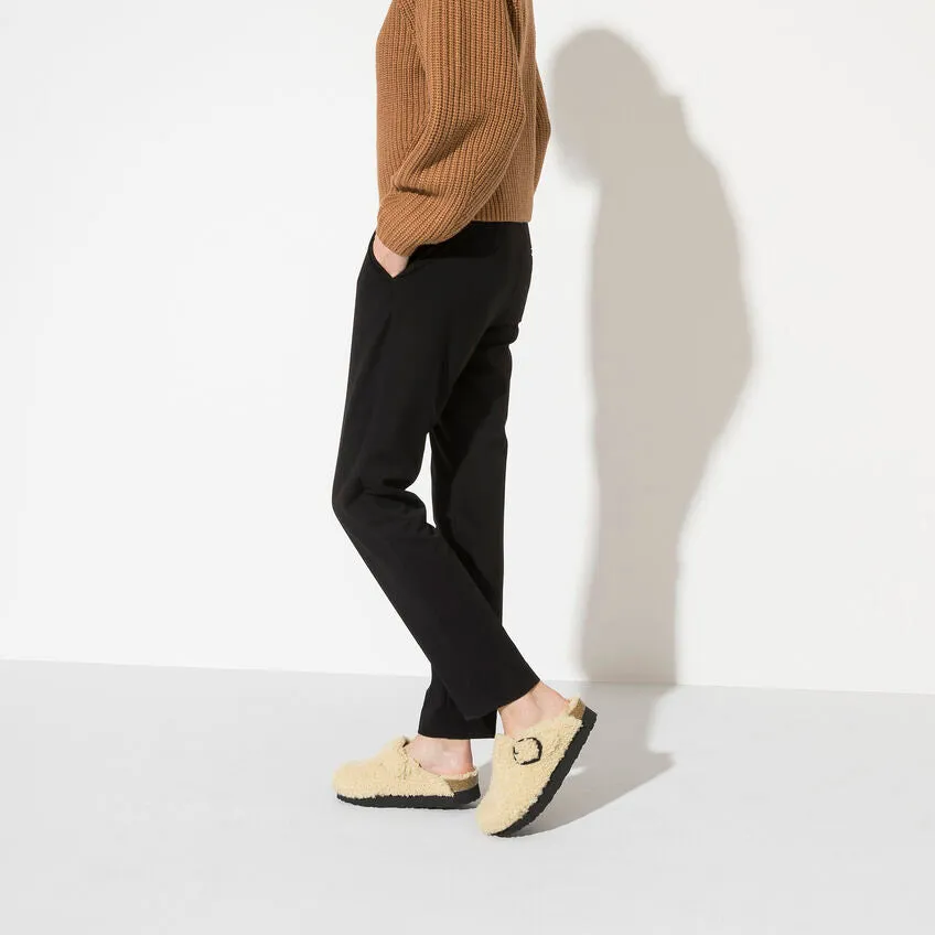 Boston Shearling Teddy Eggshell