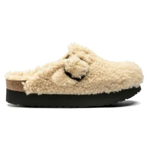 Boston Shearling Teddy Eggshell