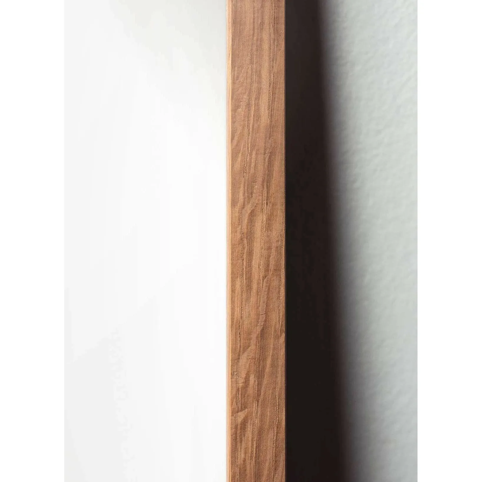 Brainchild Teddy Bear Classic Poster, Frame Made Of Light Wood 30x40 Cm, Sand Colored Background