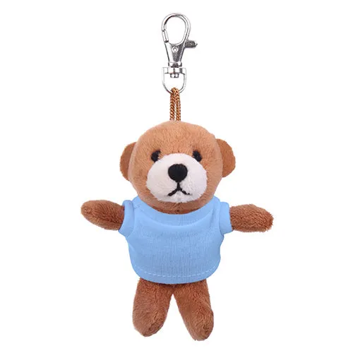 Brown Teddy Keychain with Tee
