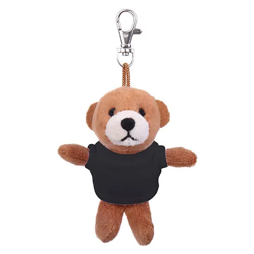 Brown Teddy Keychain with Tee