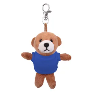 Brown Teddy Keychain with Tee