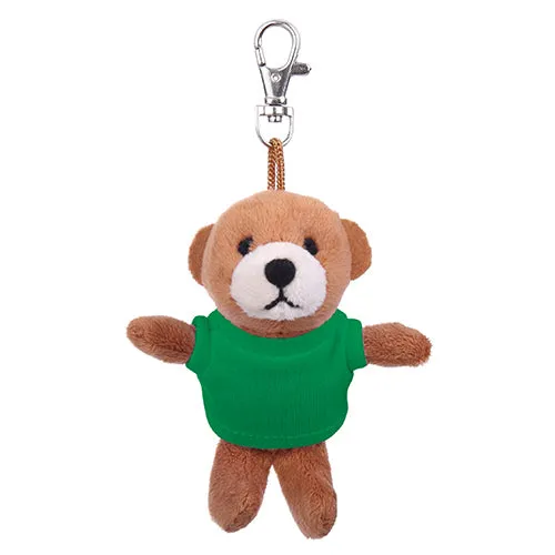 Brown Teddy Keychain with Tee