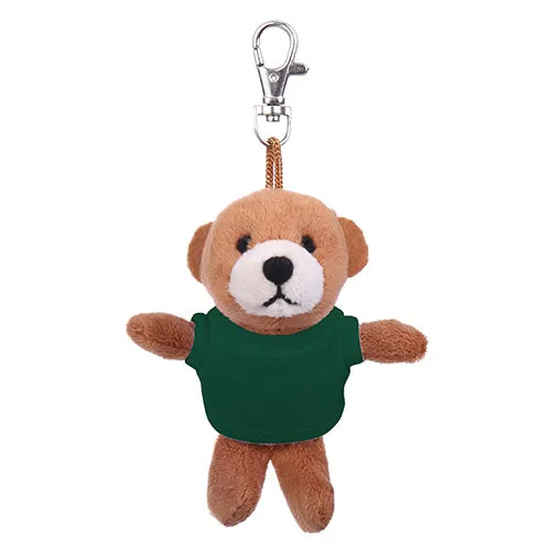 Brown Teddy Keychain with Tee