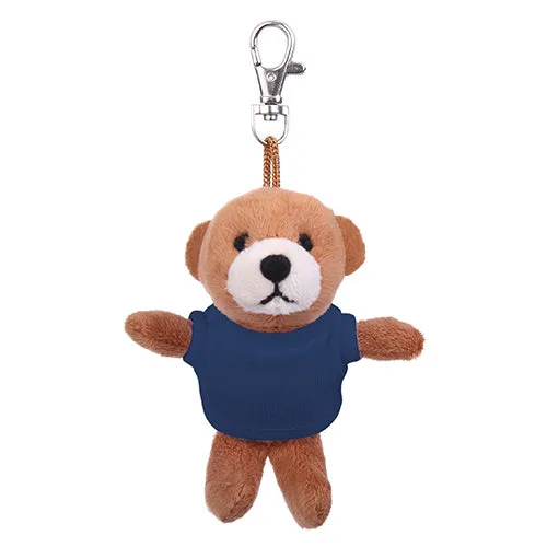 Brown Teddy Keychain with Tee