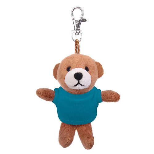 Brown Teddy Keychain with Tee
